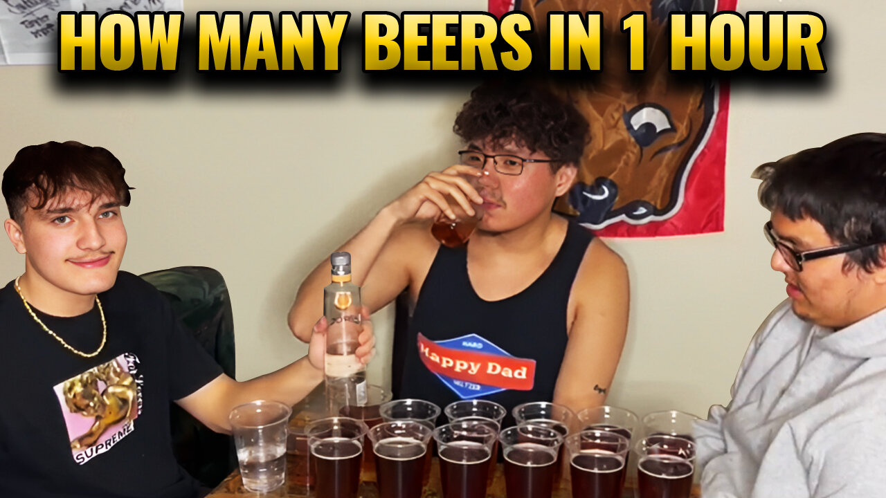 How Many Beers In 1 HOUR?