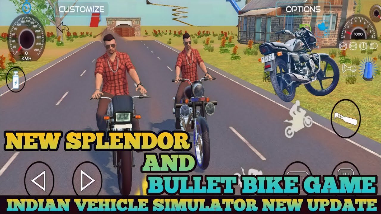 New Indian Bikes Gameplay In Android Phones || Indian Vehicle Games