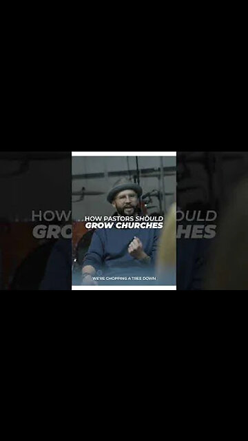 The only way to grow churches is to grow people ⛪️