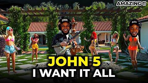 🎵 John 5 - I Want It All REACTION