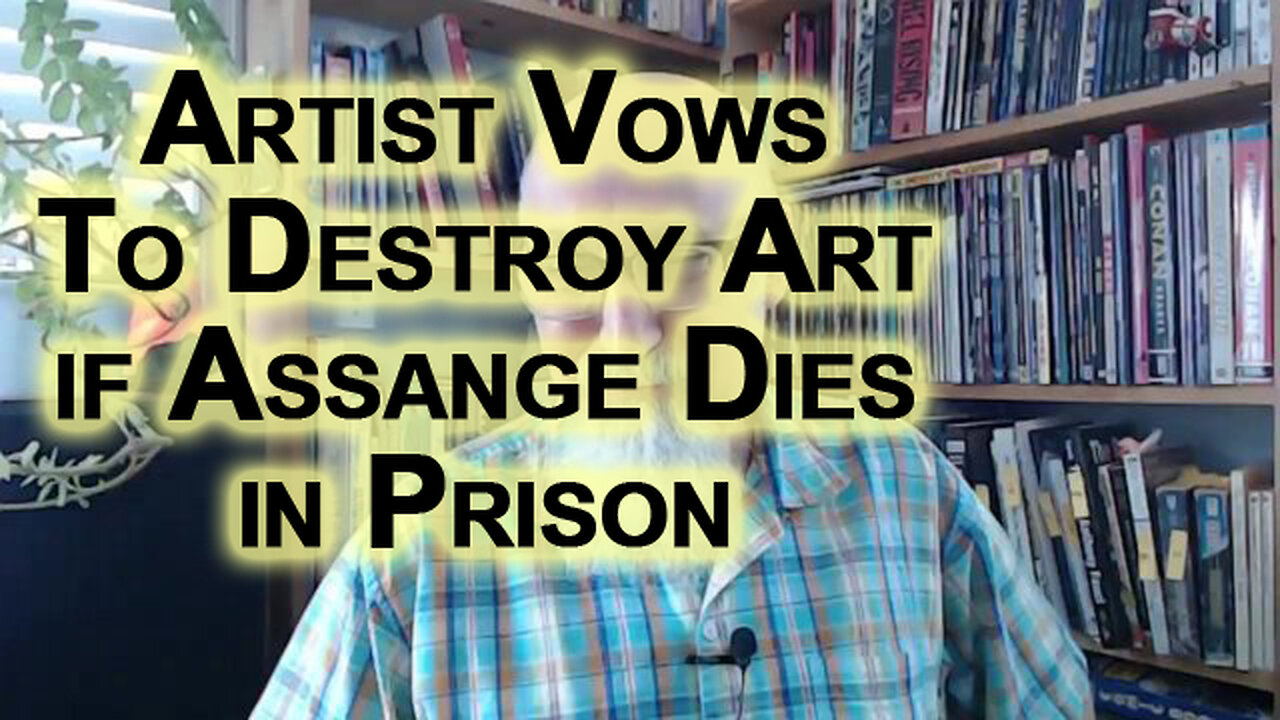 Russian Artist Vows To Destroy $45Mn Worth of Art if Julian Assange Dies in Prison