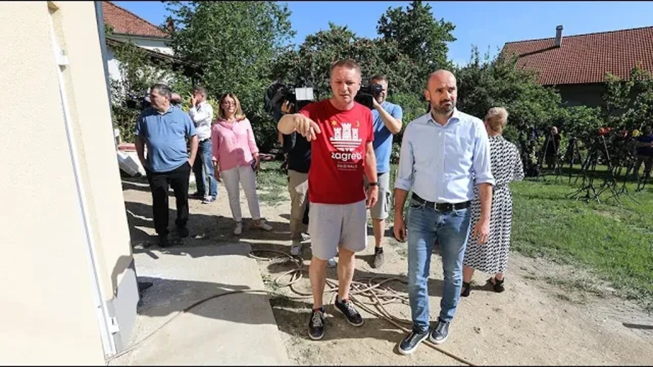 Ministar Paladina obišao nekoliko lokacija na kojima se provode radovi obnove nakon potresa