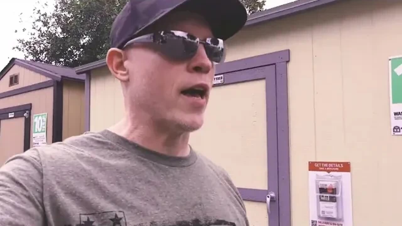 COULD YOU SURVIVE IN A HOME DEPOT SHED? HOMELESSNESS GOT WORSE, MORE COMING TO YOUR TOWN!
