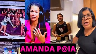 MARIA SE CUIDANDO COM COLÁGENO E CARLINHOS DESCOBRIU QUE AMANDA FOI AO PODCAST FALAR SOBRE ELE