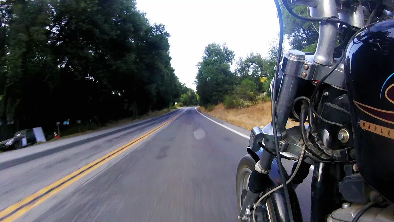 sunset ride in a hot day harley davidson lake elsinore ca