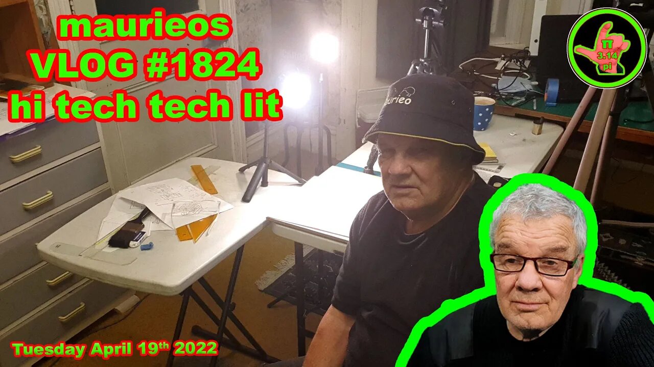 maurieos VLOG #1824 hi tech tech lit