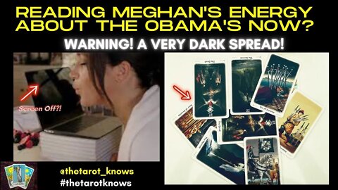 🔴 READING MEGHAN MARKLE'S ENERGY ABOUT THE OBAMAS & HER 40TH BIRTHDAY VIDEO FAIL! #tarot #royalnews