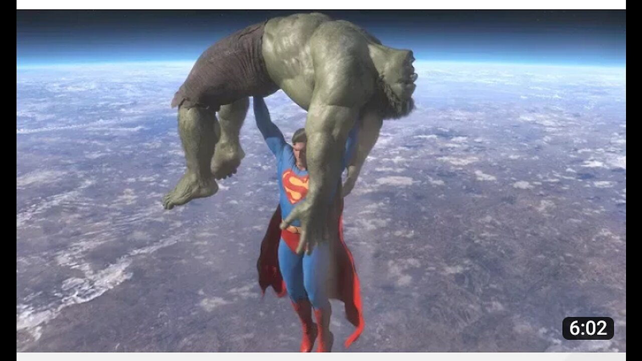 Superman vs hulk