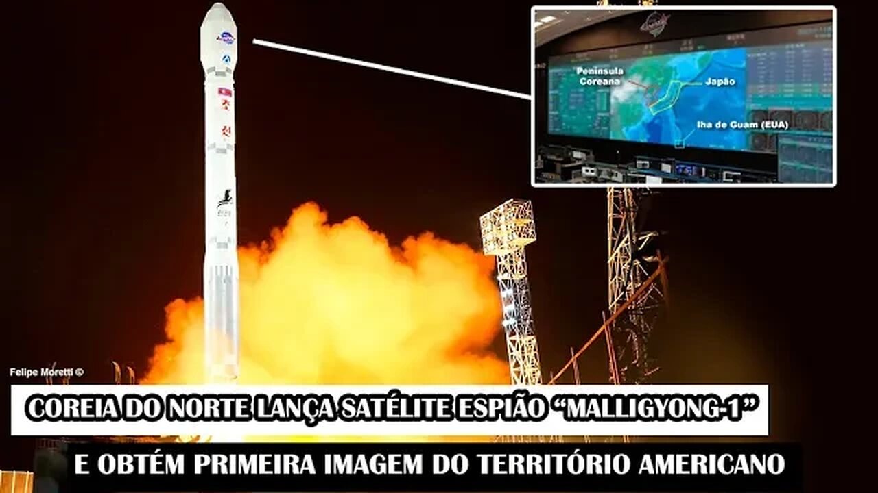 Coreia Do Norte Lança Satélite Espião “Malligyong-1” E Obtém Primeira Imagem Do Território Americano