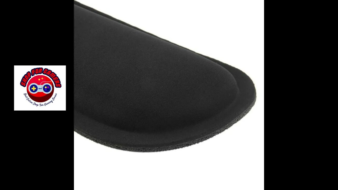 1PCS Black Support Comfort Gel Wrist Rest