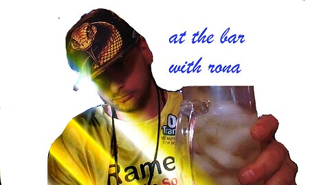 at the bar with rona