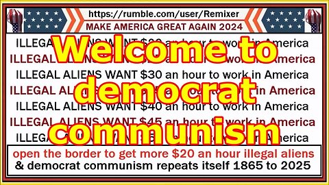 Welcome to democrat communism