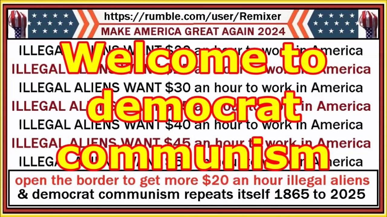 Welcome to democrat communism