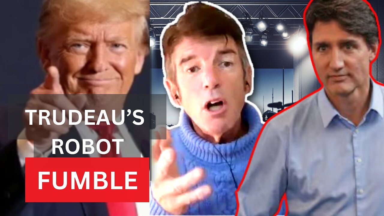 You Won't Believe Trudeau's STRANGE Robot Response on Donald Trump | Stand on Guard CLIP