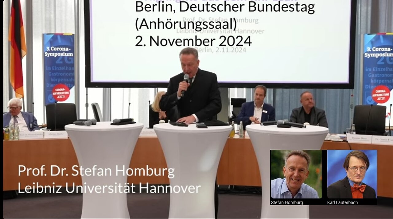 Das RKI-Leak im Bundestag! o2.11.2024 BERLIN Stefan Homburg