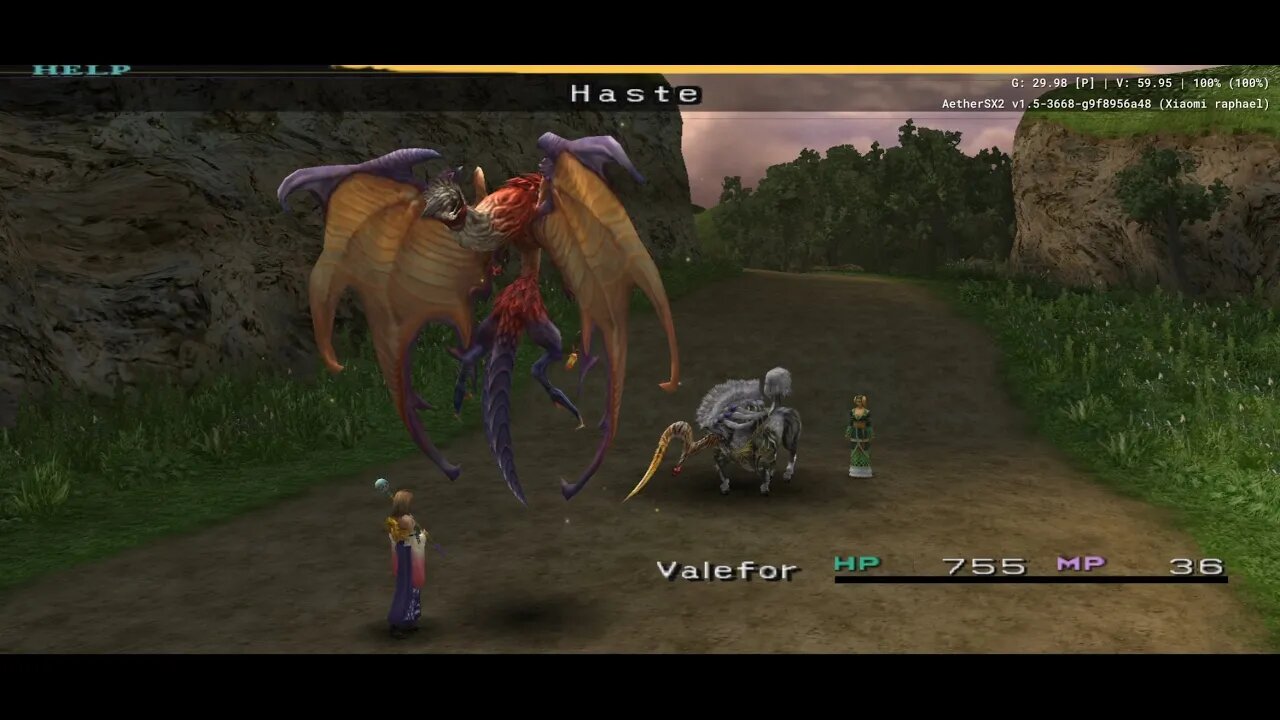 Final Fantasy X Intl. PS2 - A Contest Of Aeons | 21:9 WIDE Hack (AETHERSX2)
