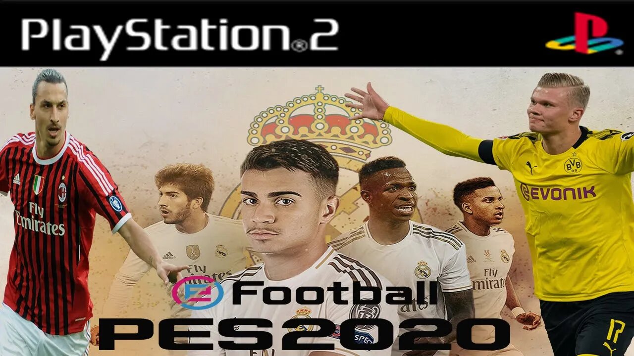 PES 2020 PS2 100% ATUALIZADO