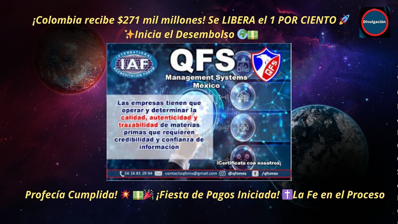 ¡Colombia recibe $271 mil millones! Se LIBERA el 1 POR CIENTO 🚀✨Inicia el Desembolso 🌍💵