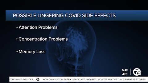 Potential lingering side effects of COVID-19