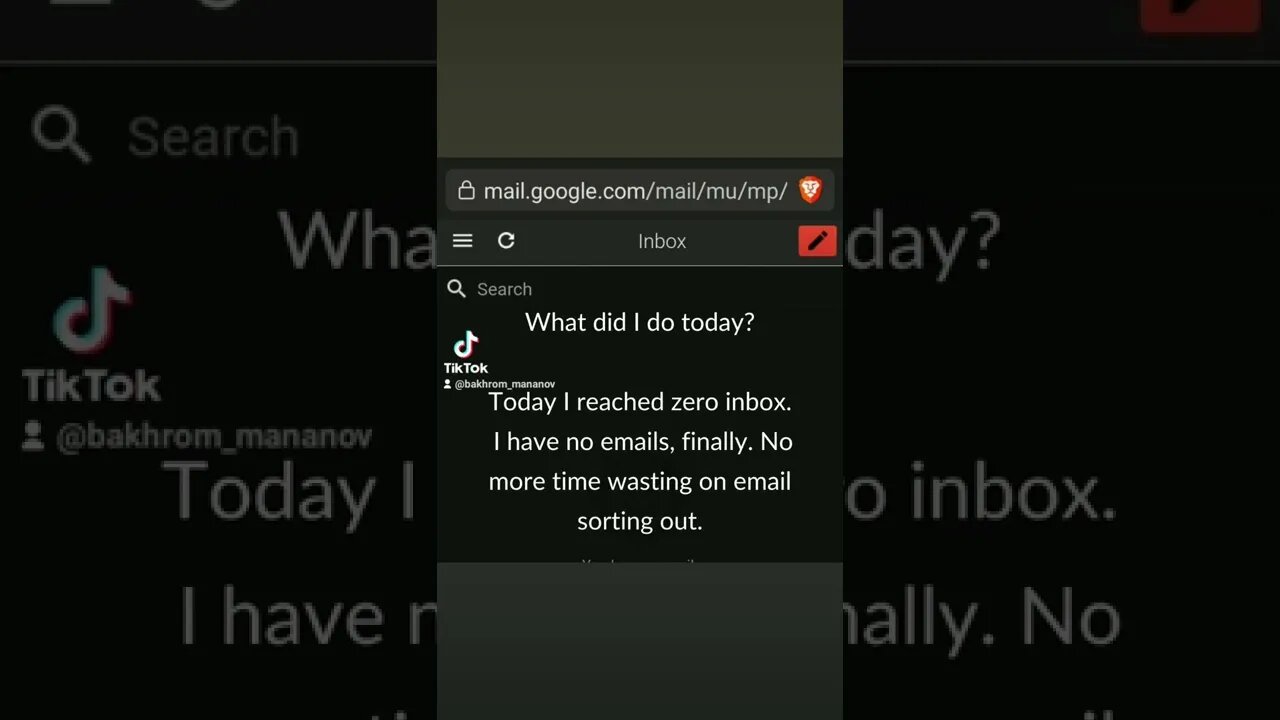 #simplelife #zeroemails #zeroinbox