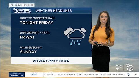 ABC 10News PinPoint Weather With Meteorologist Angelica Campos