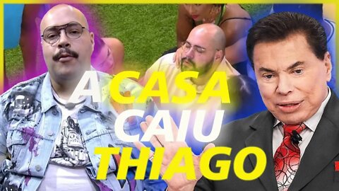 BBB 22 : OLHA OQUE SILVIO SANTOS DISSE NA CAPANHA CONTRA THIAGO ....