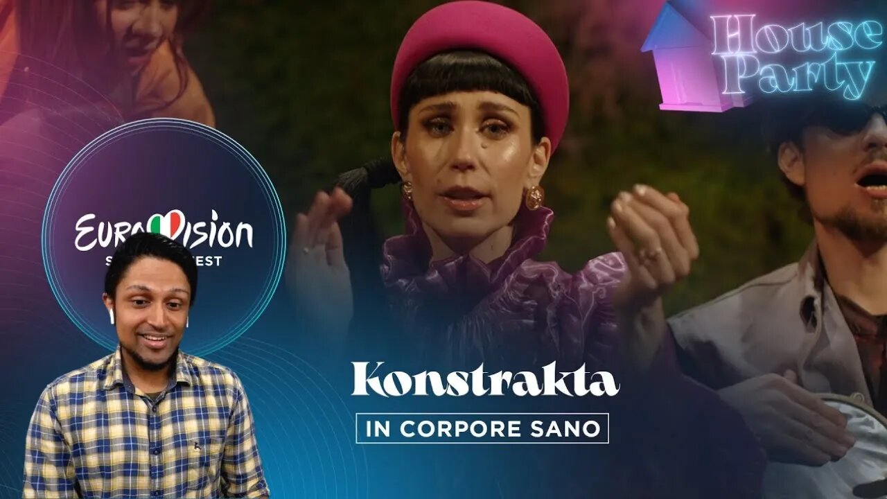 Konstrakta - In Corpore Sano (Acoustic Banquet Version) - Serbia 🇷🇸 - Eurovision 2022 REACTION