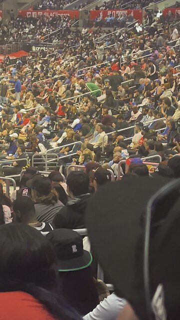 Lamar Odom at the Clippers game. November 12th, 2022