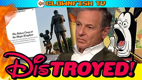 Disney CEO Bob Iger DESTROYED by New York Times Tell-All Expose!
