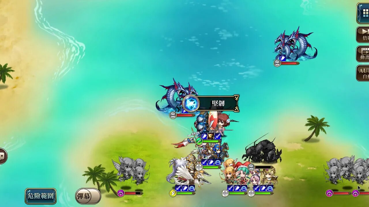 夢幻模擬戰 世界地圖 往第二部斷章故事小節一 (公主聯盟角色完成)