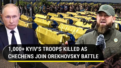 Russian 'Rocket Rain' Wipes Out Over 1,000 Ukrainian Troops; Chechens Join Battle For Orekhovsky