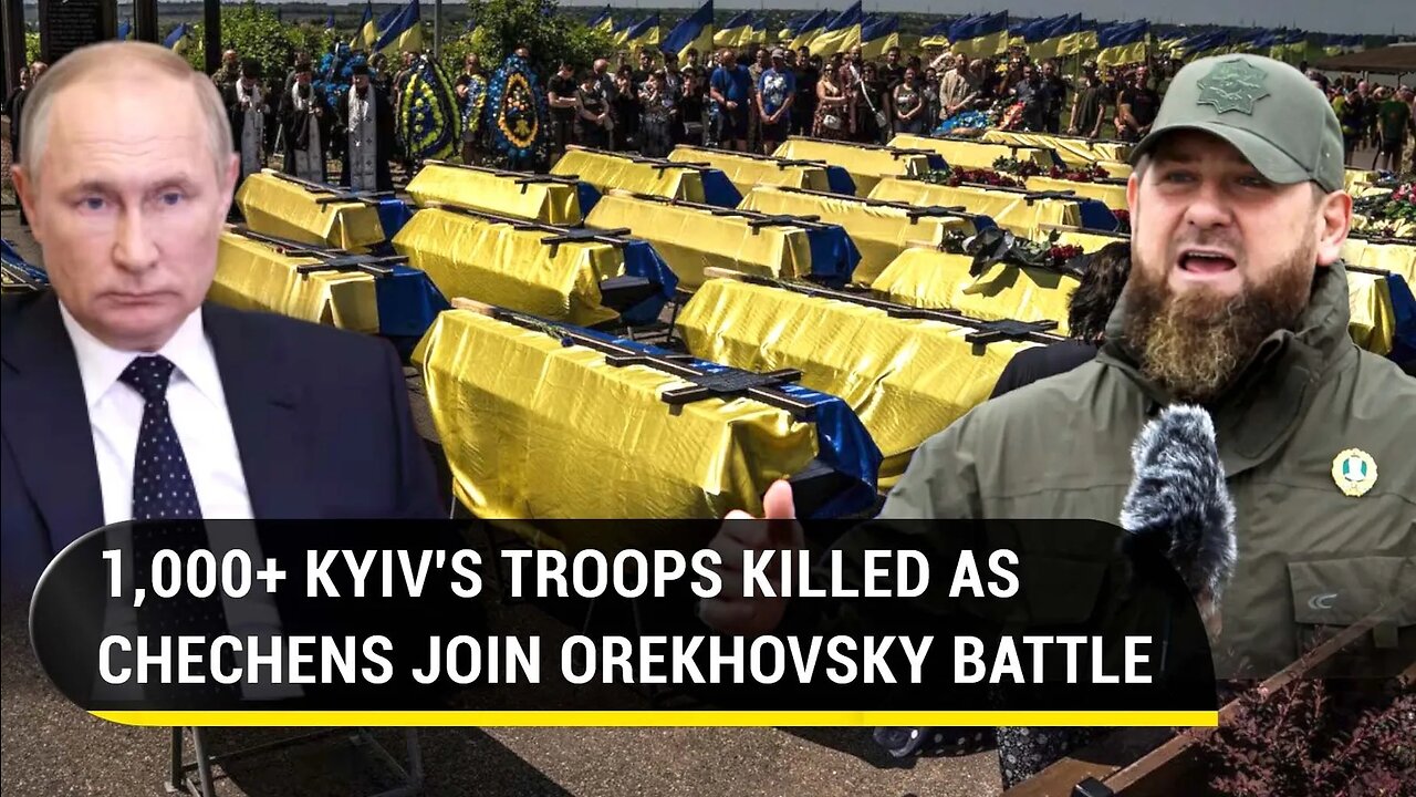 Russian 'Rocket Rain' Wipes Out Over 1,000 Ukrainian Troops; Chechens Join Battle For Orekhovsky