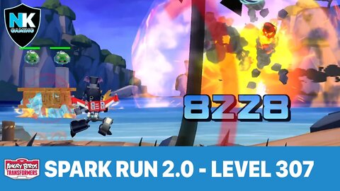 Angry Birds Transformers - Spark Run Series - Level 307 - Featuring Nemesis Prime