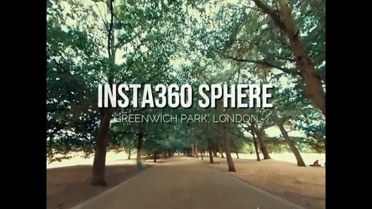 INSTA360 SPHERE - GREENWICH PARK , LONDON #insta360sphere #djiair2s