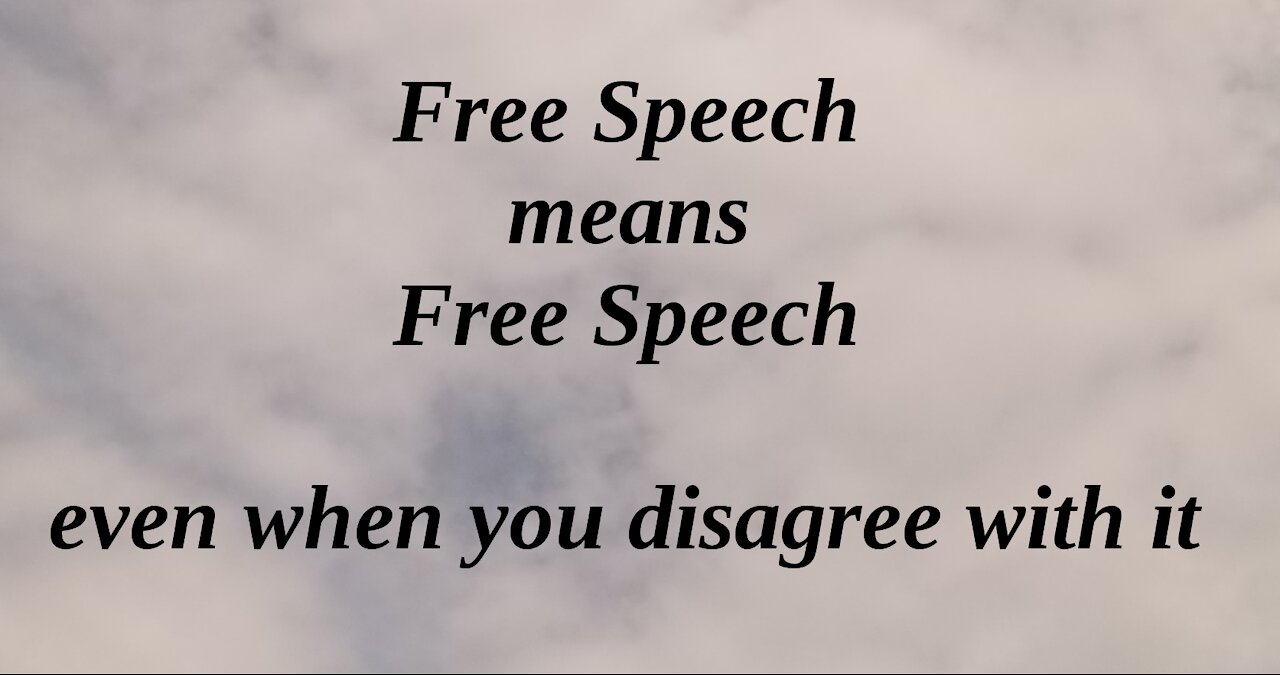 Who is organizing the attacks on free speech