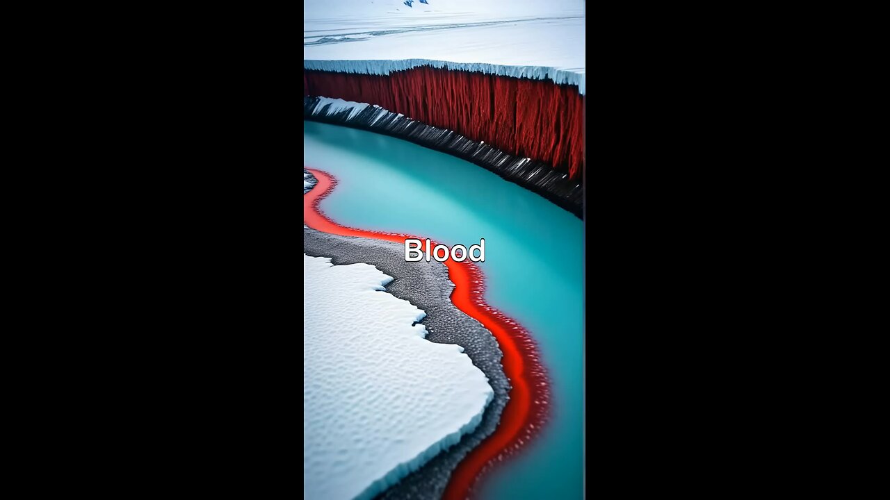 The mysterious blood falls in Alaska