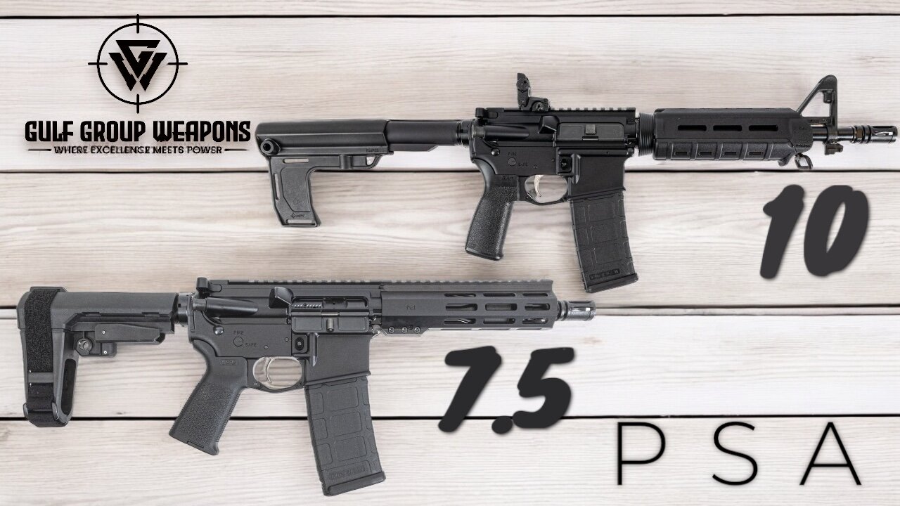 PSA 5.56 Budget Pistols Review: Side-by-Side Comparison of Two Palmetto State Armory AR Pistols!