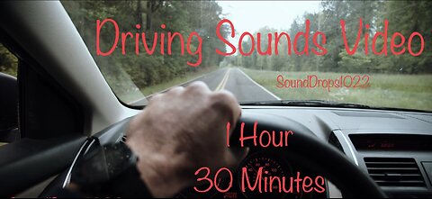 Fall Right Asleep With 1 Hour And 30 Minutes Of Driving Sounds Video