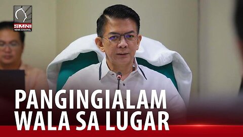 Pangingialam ng U.S. sa Manila Bay reclamation, wala sa lugar —Sen. Escudero via Troy Gomez