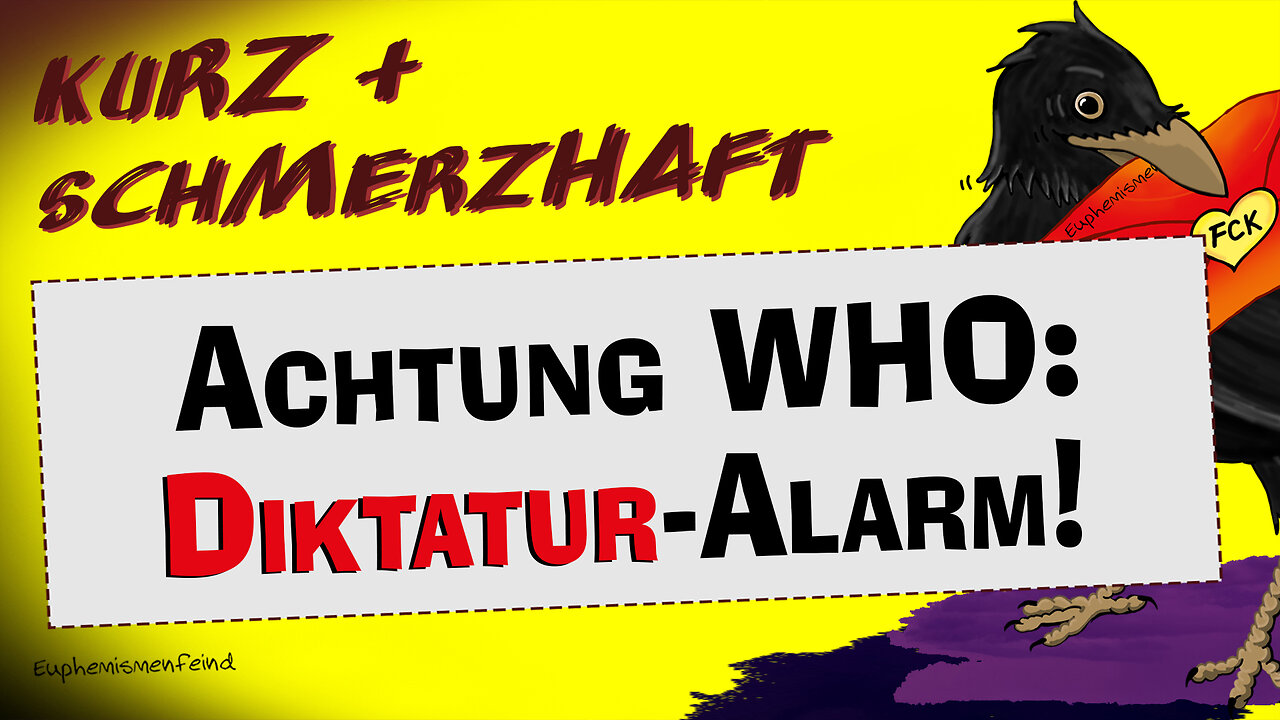 Achtung WHO: Diktatur-Alarm! | Die WHO versucht die Weltmacht erneut an sich zu reißen | WHO=NWO!