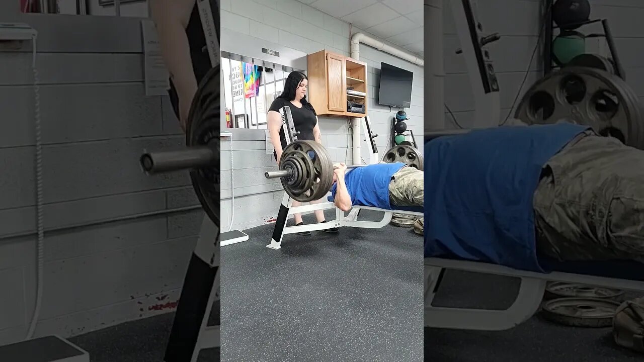 400lbs Raw bench 2nd attempt, little closer, 61 years old