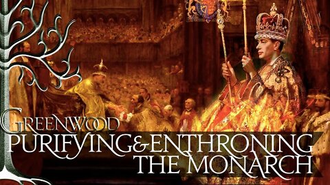 Coronation symbolism: Purifying and enthroning the monarch