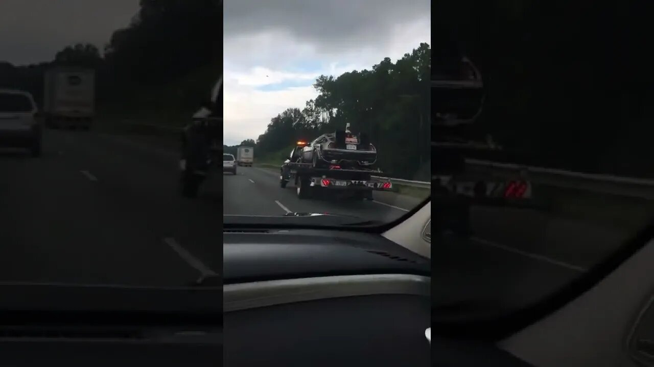 BACK TO THE FUTURE original Delorian spotted on GA75 N by VFAF’S Donna Fitzgerald 8-20-22