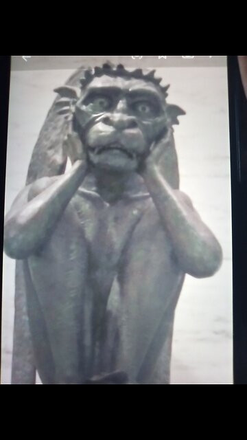 Demon Gargoyle Who used to say "Welcome to Illuminati Headquarters"