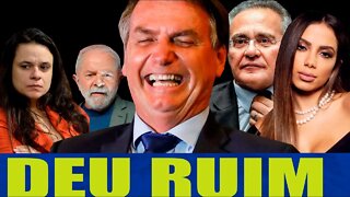 AGORA! BOLSONARO DETONA - JANAINA ESTA BRAVA - LULA TENTA ABAFAR VAIAS - O BICHO VAI PEGAR