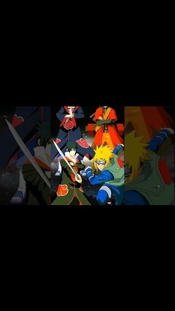 WHO IS STRONGEST?? - Naruto, Minato VS Itachi, Sasuke.#shorts