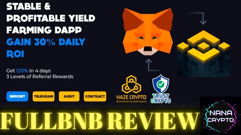 FullBNB Review | Gain 30% ROI DAILY 😜 | 3 Levels Of Referral Rewards