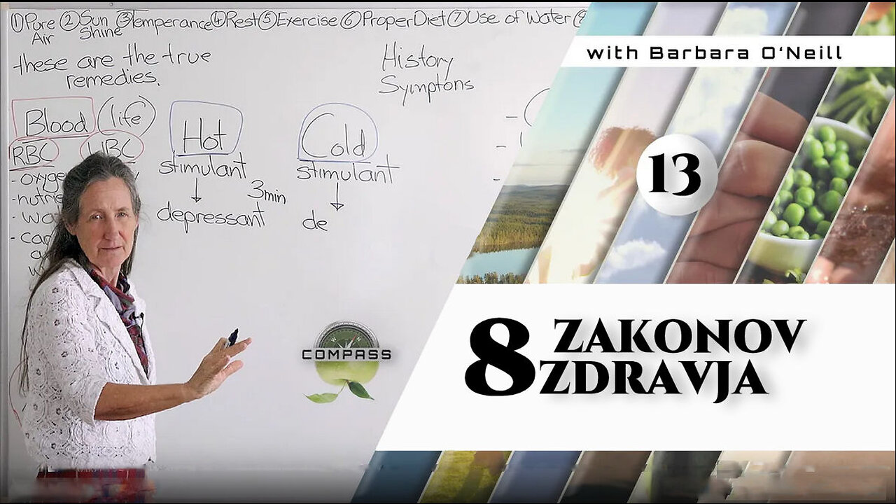 Kompas zdravja 13 | Uvod v 8 Zakonov Zdravja | Barbara Oneill