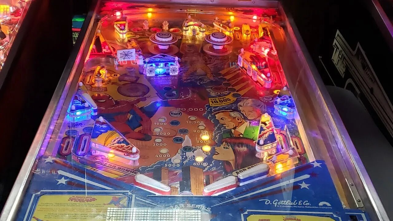 Amazing Spider-Man Pinball game