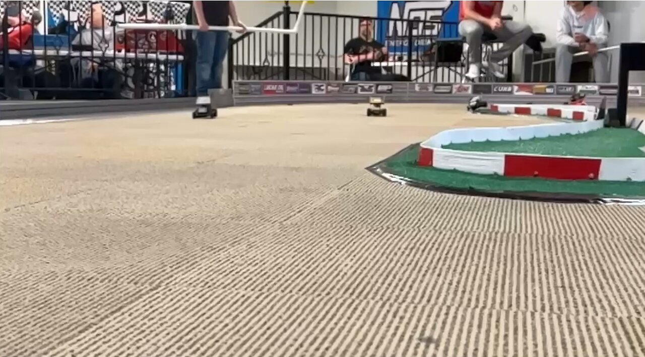 Remote Control Racing Slo Mo Crash